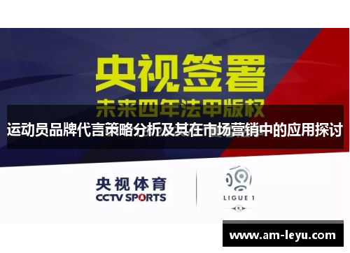 运动员品牌代言策略分析及其在市场营销中的应用探讨